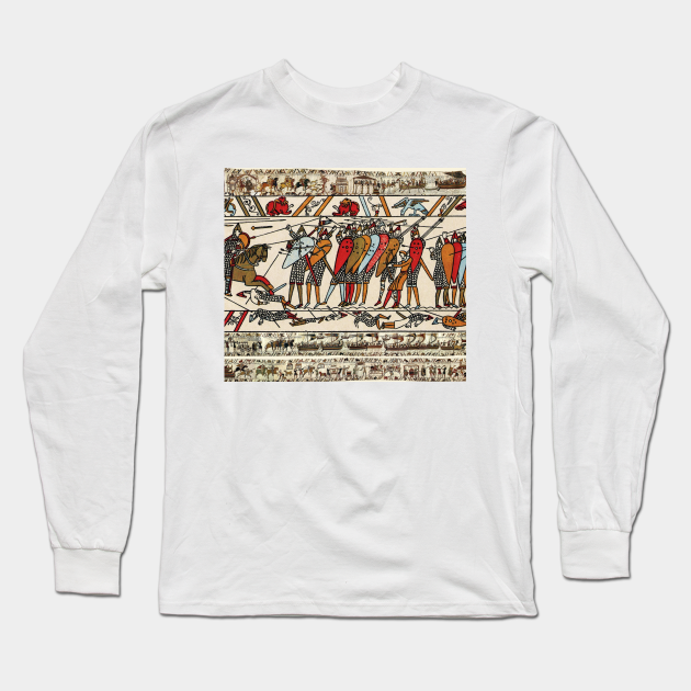 THE BAYEUX TAPESTRY ,BATTLE OF HASTINGS ,NORMAN KNIGHTS Bayeux